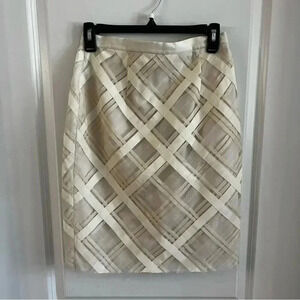 New Sachin + Babi Freesia Skirt Ivory Size 4